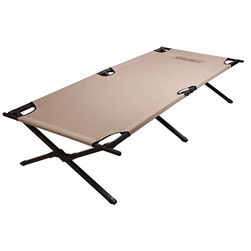 Coleman Trailhead II Folding Cot, Camping Bed with Easy Setup & Takedown, Supports Adults up to 6ft 2in or 300lbs